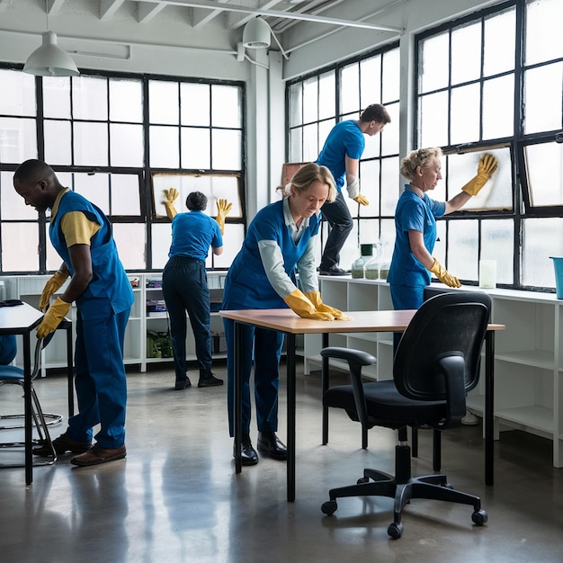 Professional cleaning methodology